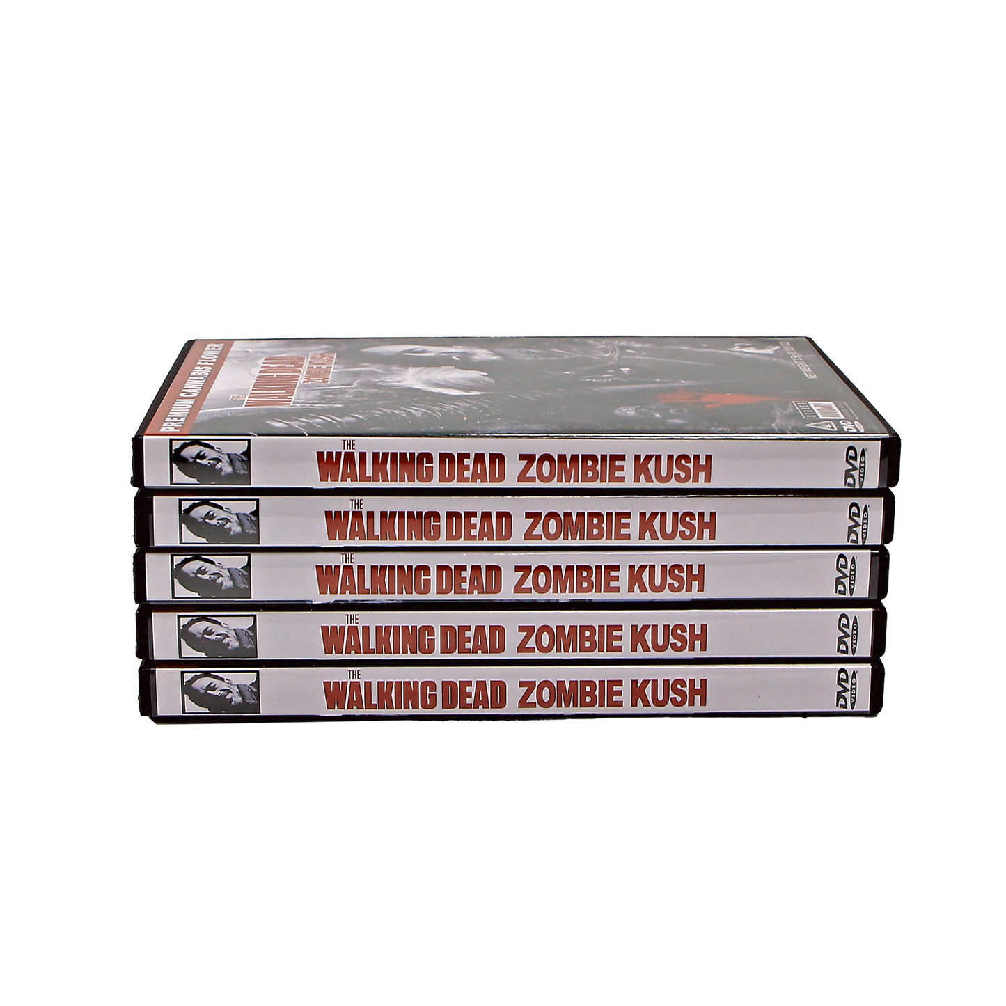 5 Count DVD Case & Mylar Bag - Design 047 - 3.5 Capacity