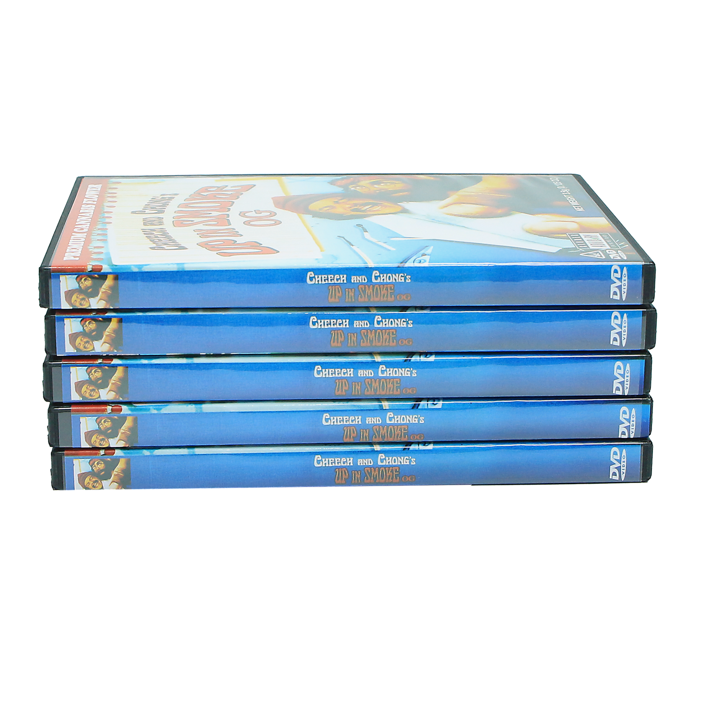 5 Count DVD Case & Mylar Bag - Design 048 - 3.5 Capacity