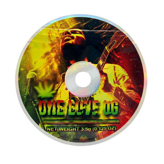 3.5g DVD Shaped Mylar Bag - Only Love OG (50 Count)