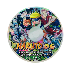 DVD Mylar bag 3.5g, herb Mylar Bags, Where to buy mylar bags, Custom mylar bags near me, Mylar Bags Wholesale. herb packaging with Naruto characters and branding