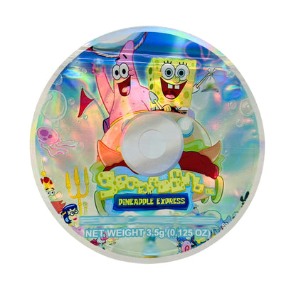 3.5g DVD Shaped Mylar Bag - SpongeBob OG (50 Count)