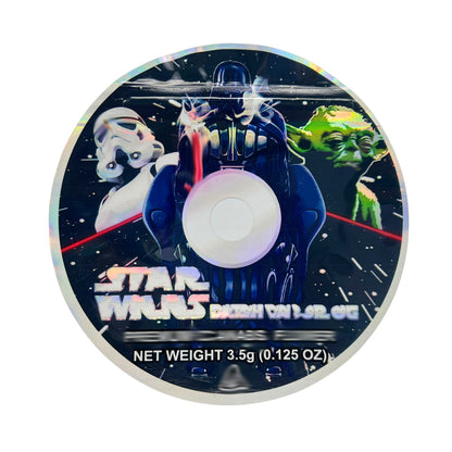 3.5g DVD Shaped Mylar Bag - Star Wars Darth Vador OG (50 Count)