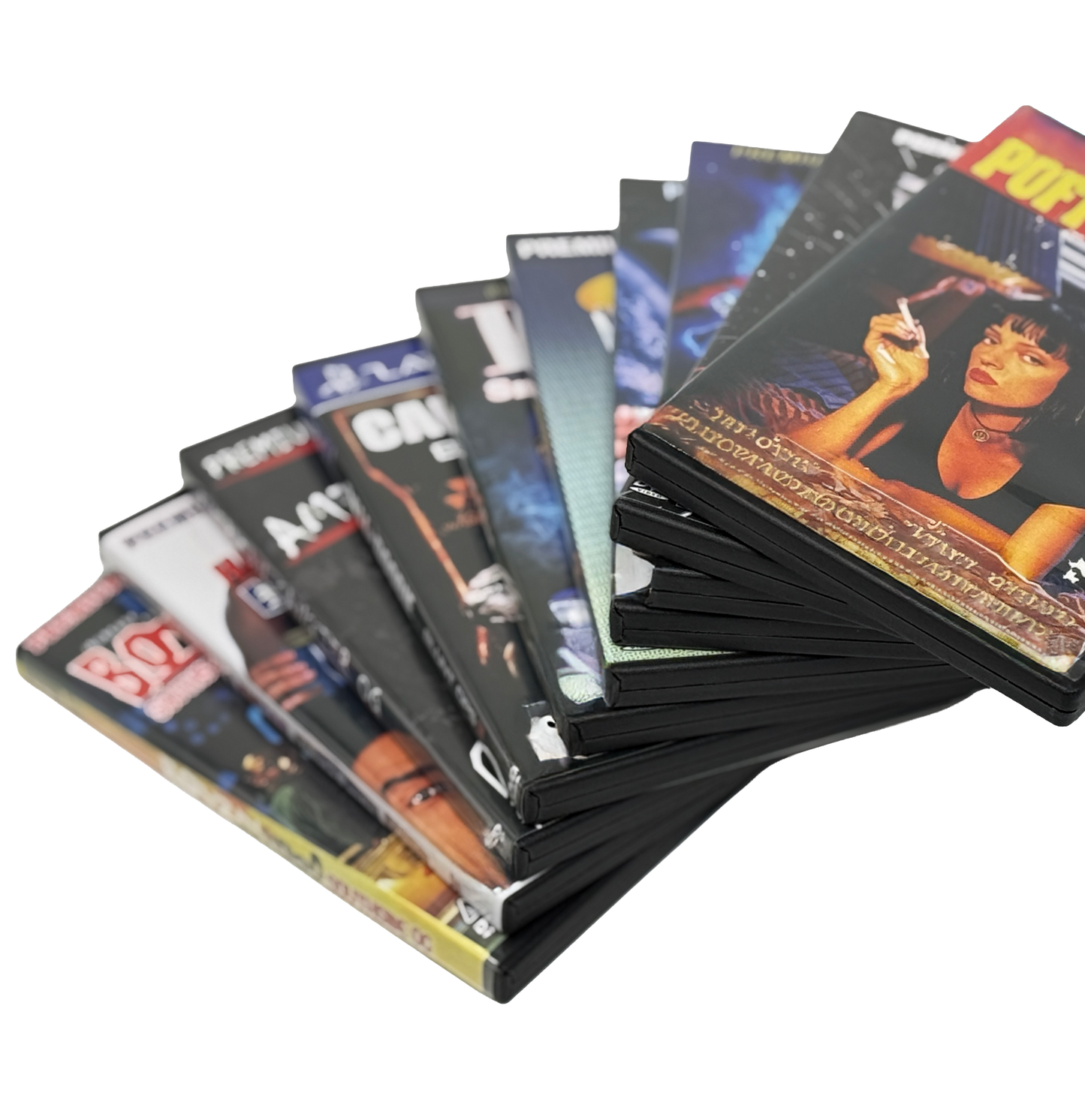 3.5g - 10 DVD Case + Mylar Bag Mystery Bundle Pack – Assorted Designs