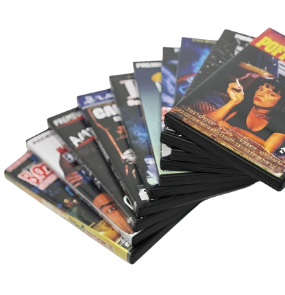 3.5g - 10 DVD Case + Mylar Bag Mystery Bundle Pack – Assorted Designs