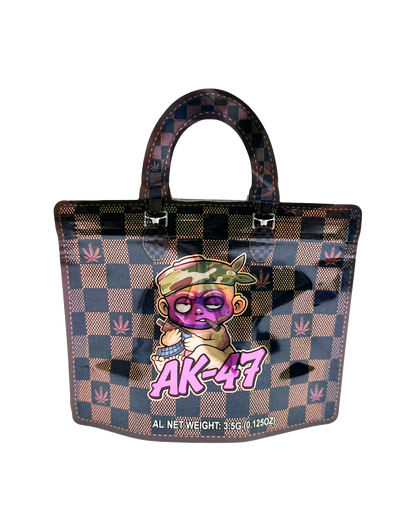 50 Count 4.5" - 3.5" Handbag-Style Mylar Bags  AK