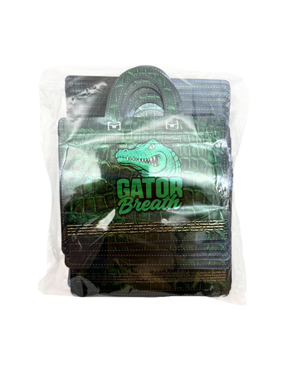 50 Count 4.5" - 3.5" Handbag-Style Mylar Bags  Gator Breath