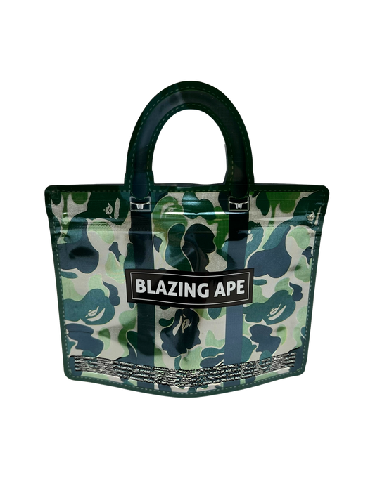 50 Count 4.5" - 3.5" Handbag-Style Mylar Bags  Blazing Ape Camouflage