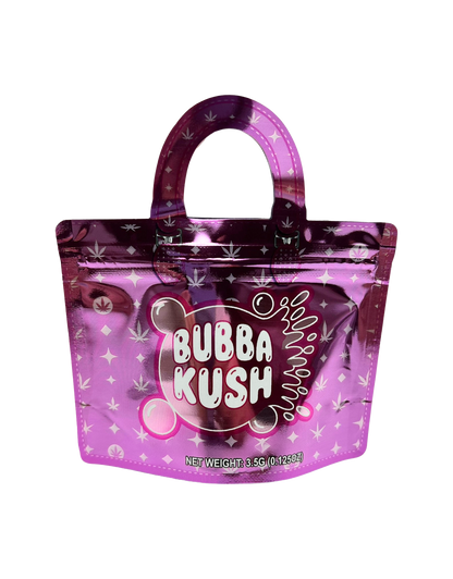 50 Count 4.5" - 3.5" Handbag-Style Mylar Bags  Bubba