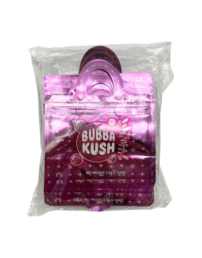 50 Count 4.5" - 3.5" Handbag-Style Mylar Bags  Bubba