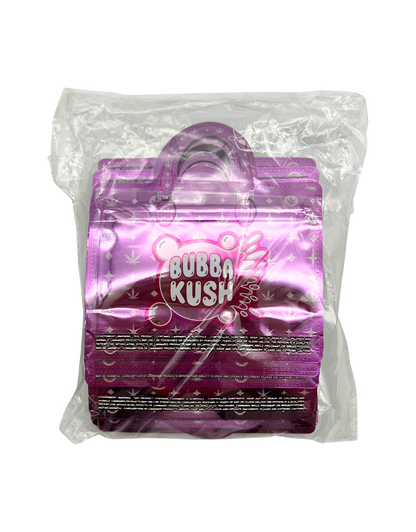 50 Count 4.5" - 3.5" Handbag-Style Mylar Bags  Bubba