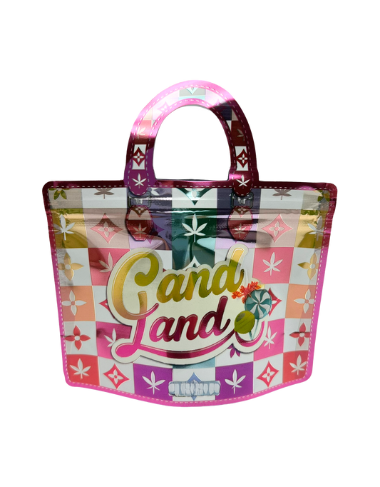 (50 Count) Handbag-Style Decorative Zip Foil Pouches – 9 Style Selection (B)