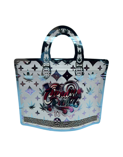 50 Count 4.5" - 3.5" Handbag-Style Mylar Bags  Candy R