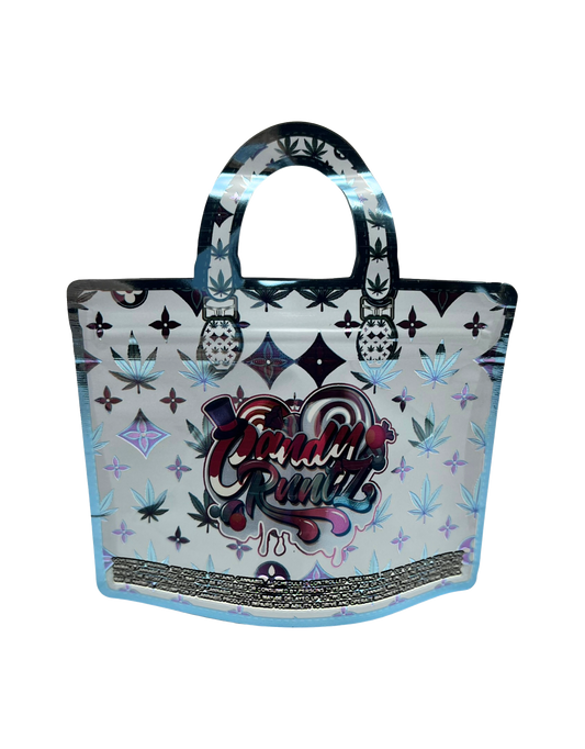 50 Count 4.5" - 3.5" Handbag-Style Mylar Bags  Candy R