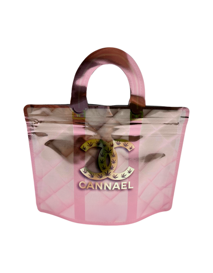 (50 Count) Handbag-Style Decorative Zip Foil Pouches – 9 Style Selection (B)