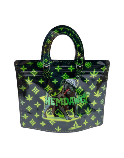 (50 Count) Handbag-Style Decorative Zip Foil Pouches – 9 Style Selection (B)