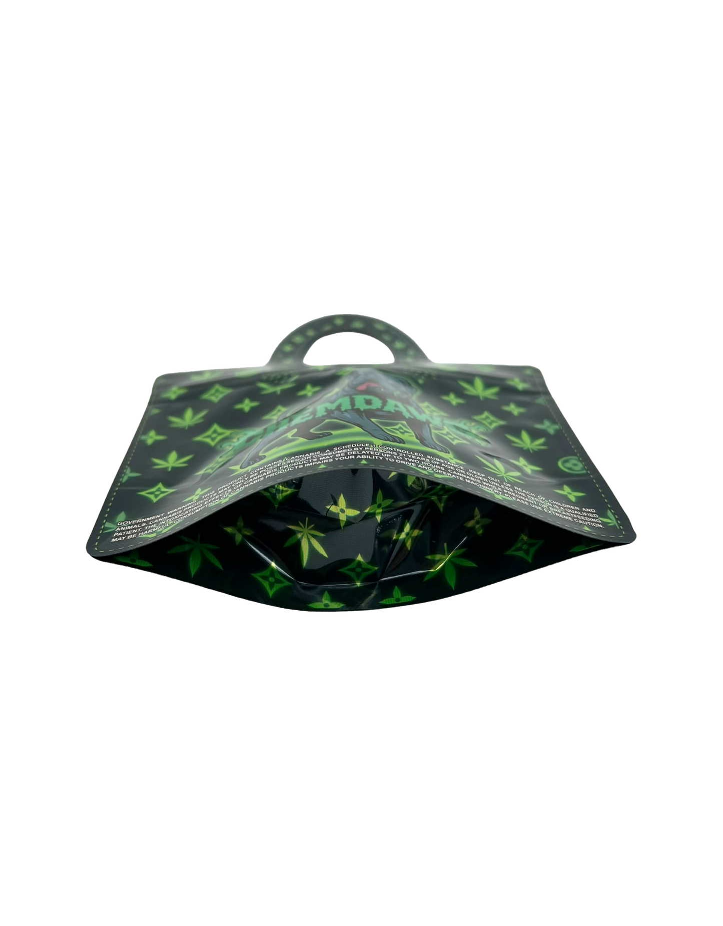 50 Count 4.5" - 3.5" Handbag-Style Mylar Bags  Chem