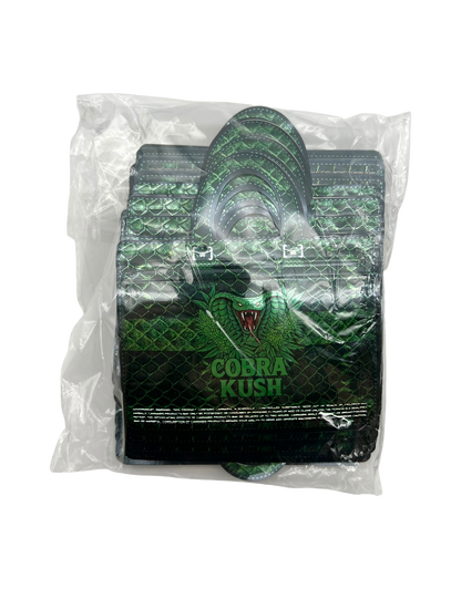 50 Count 4.5" - 3.5" Handbag-Style Mylar Bags  Cobra