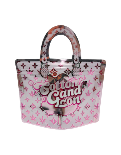 (50 Count) Handbag-Style Decorative Zip Foil Pouches – 9 Style Selection (B)