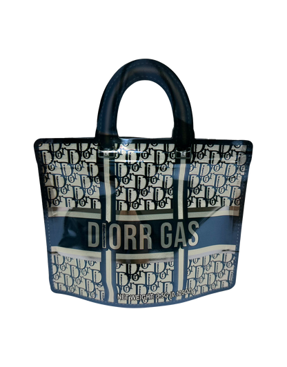 50 Count Decorative Handbag-Style Zip-Seal Foil Pouches (3.5"x4.5") Luxury Pattern D