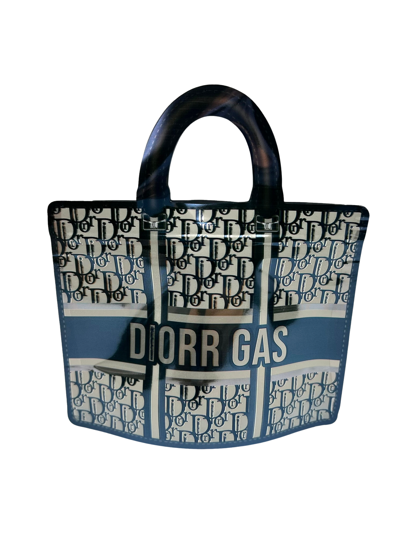 50 Count Decorative Handbag-Style Zip-Seal Foil Pouches (3.5"x4.5") Luxury Pattern D