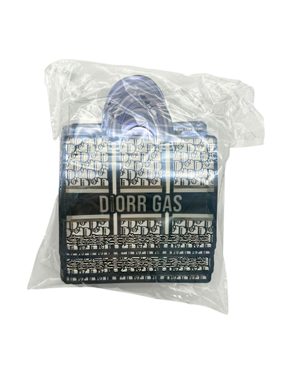 50 Count Decorative Handbag-Style Zip-Seal Foil Pouches (3.5"x4.5") Luxury Pattern D