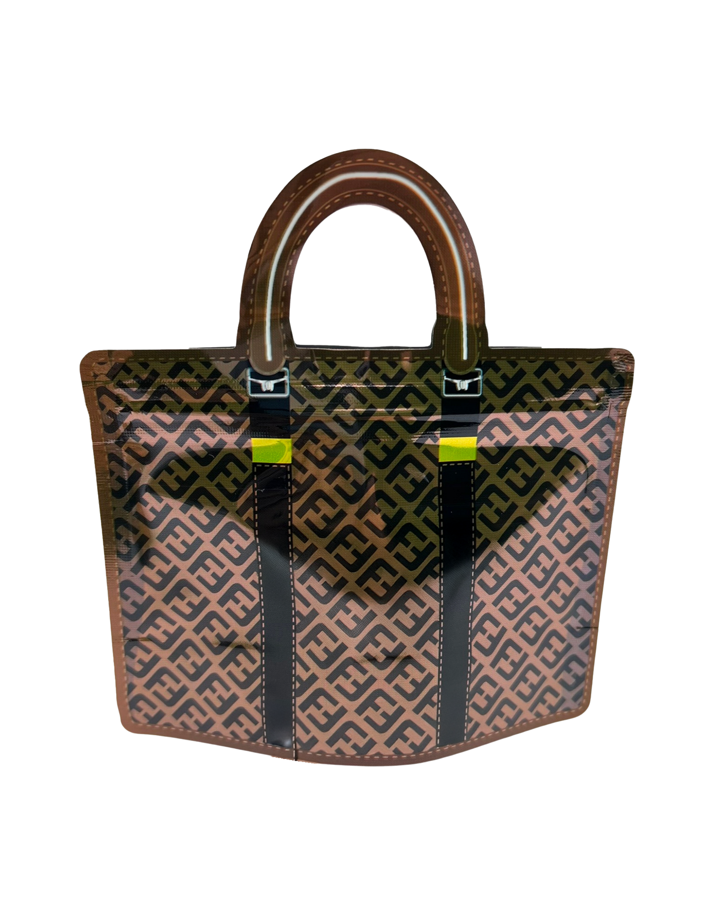 (50 Count) Handbag-Style Decorative Zip Foil Pouches – 9 Style Selection (B)