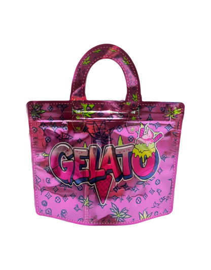 (50 Count) Handbag-Style Decorative Zip Foil Pouches – 5 Style Selection (C)