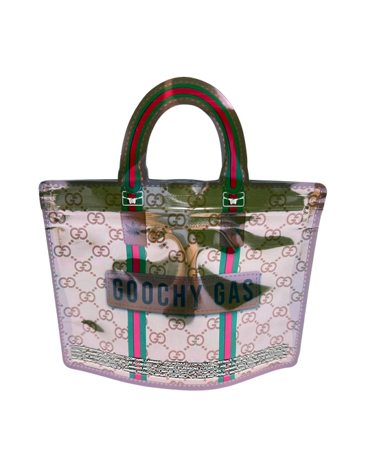 50 Pack - 3.5G Handbag Shaped Mylar Bags - Goochy Gas