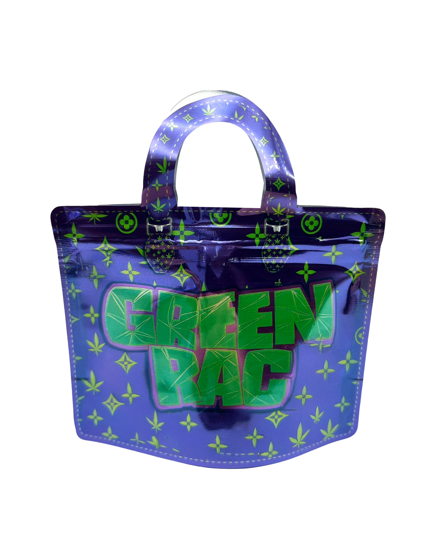 (50 Count) Handbag-Style Decorative Zip Foil Pouches – 5 Style Selection (C)