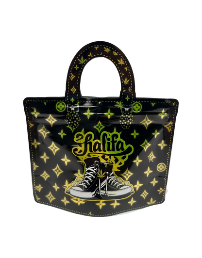 (50 Count) Handbag-Style Decorative Zip Foil Pouches – 5 Style Selection (C)