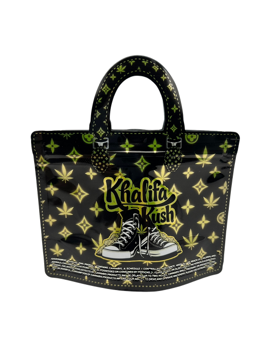 50 Count 4.5" - 3.5" Handbag-Style Mylar Bags  Khalifa