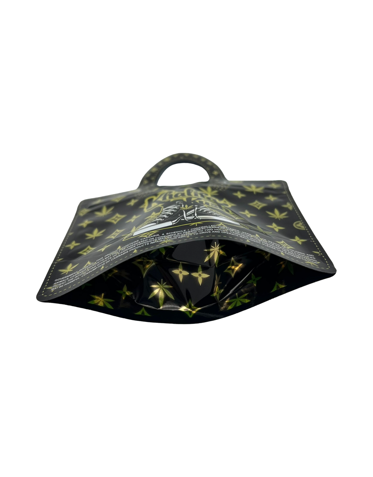 50 Count 4.5" - 3.5" Handbag-Style Mylar Bags  Khalifa