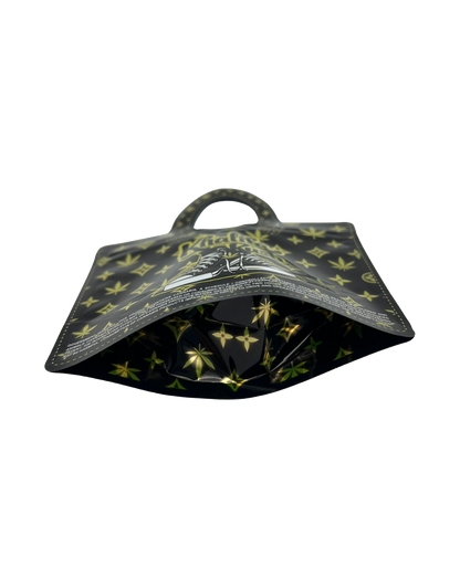 50 Count 4.5" - 3.5" Handbag-Style Mylar Bags  Khalifa