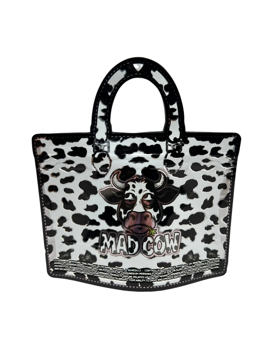 50 Count 4.5" - 3.5" Handbag-Style Mylar Bags  Mad Cow