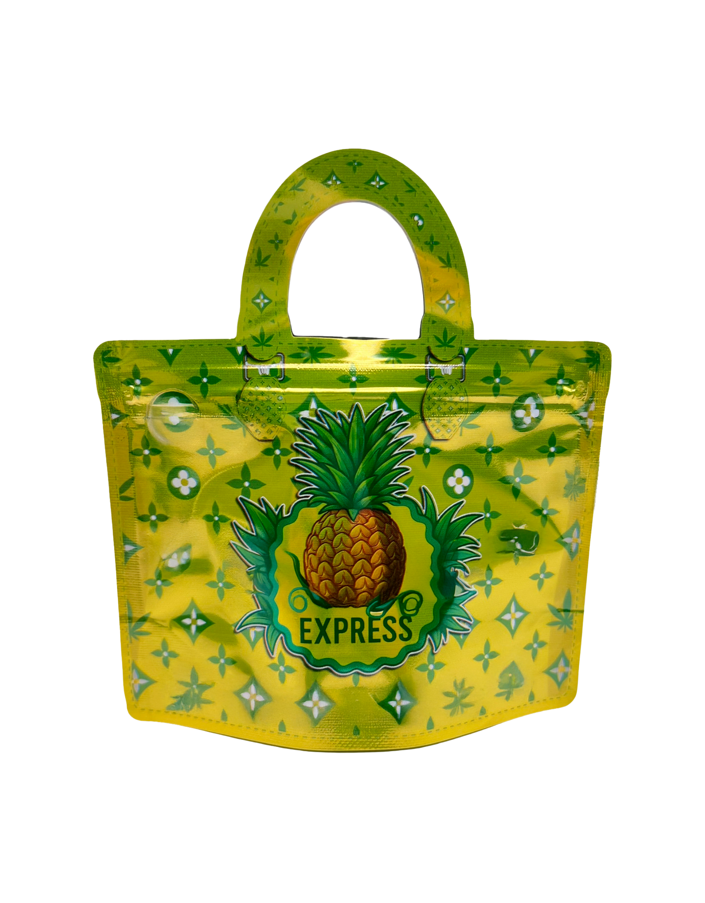 (50 Count) Handbag-Style Decorative Zip Foil Pouches – 5 Style Selection (D)