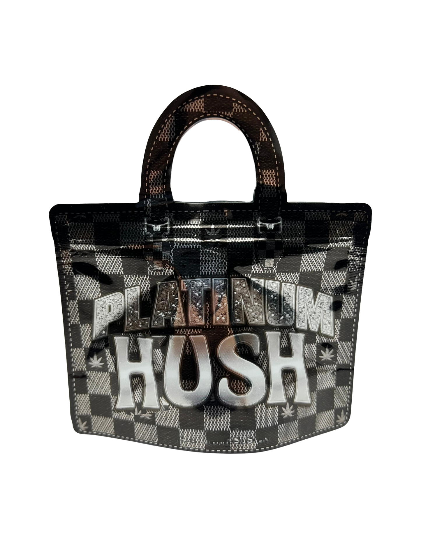 (50 Count) Handbag-Style Decorative Zip Foil Pouches – 5 Style Selection (D)