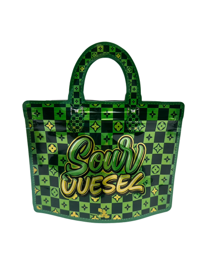 (50 Count) Handbag-Style Decorative Zip Foil Pouches – 6 Style Selection (E)