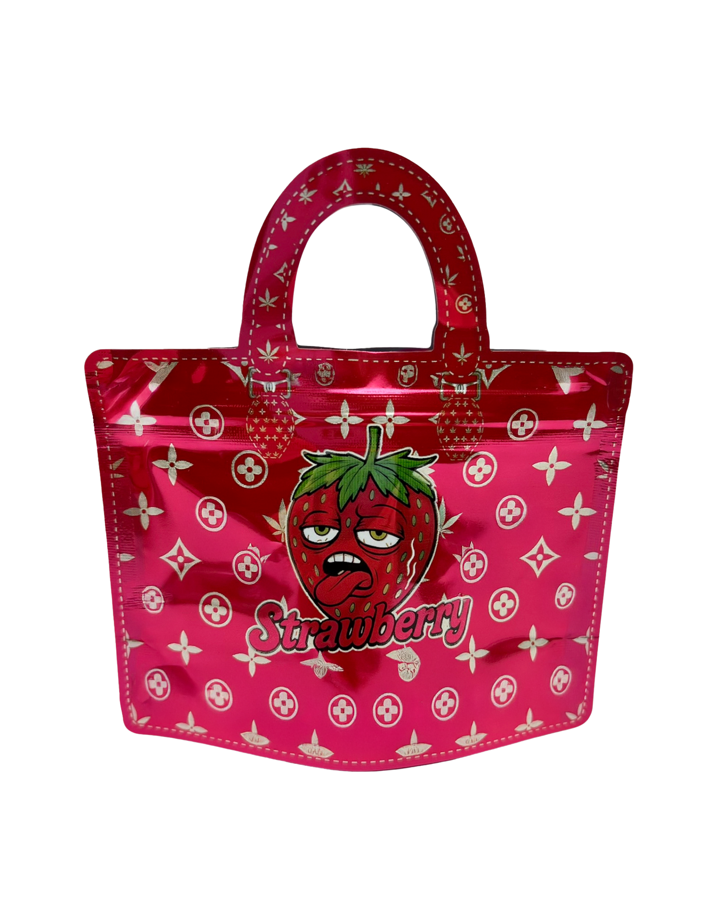 (50 Count) Handbag-Style Decorative Zip Foil Pouches – 6 Style Selection (E)