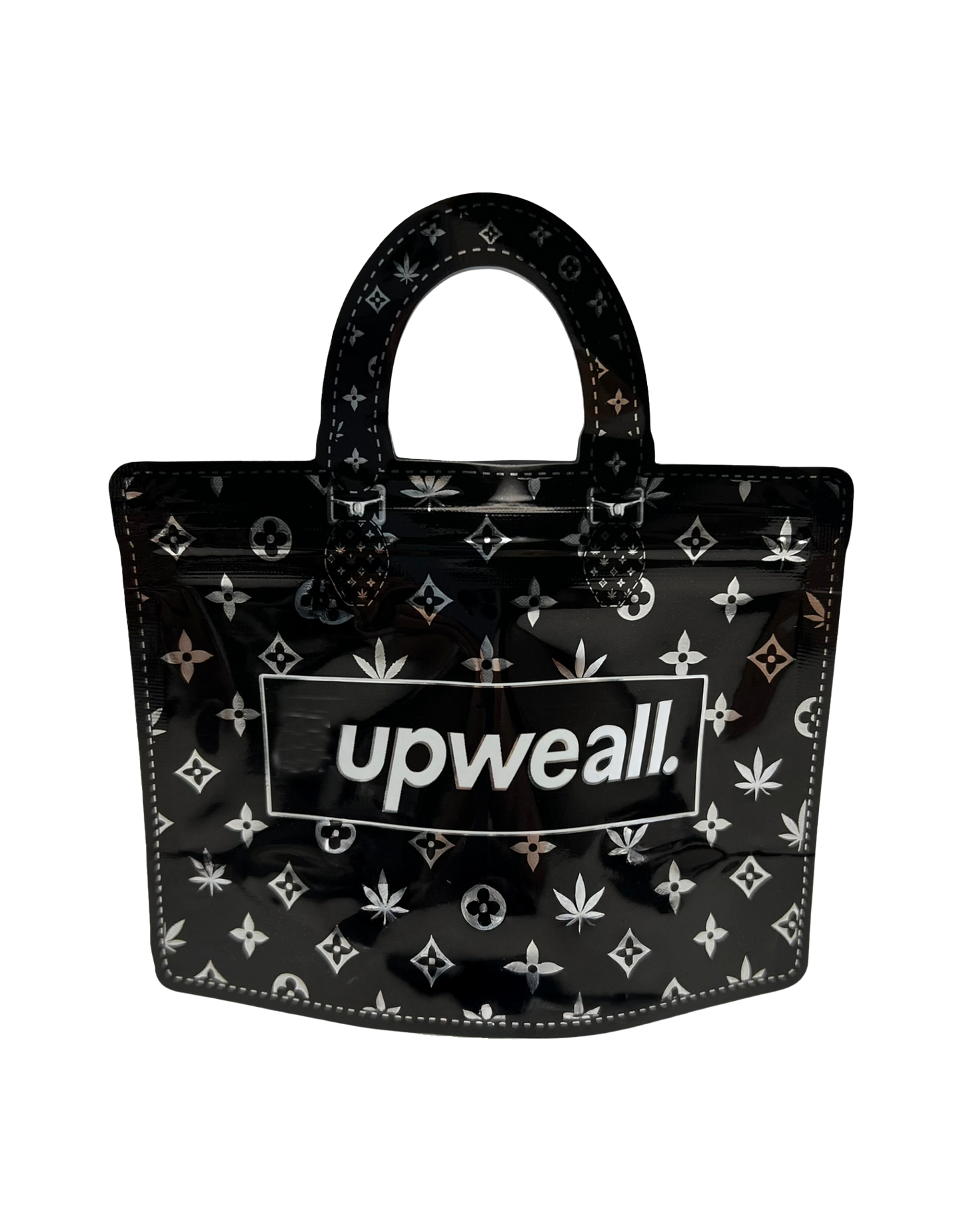 (50 Count) Handbag-Style Decorative Zip Foil Pouches – 6 Style Selection (E)