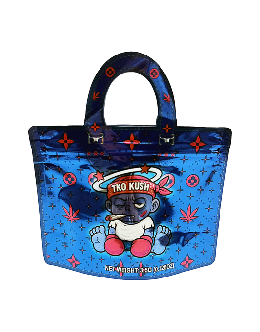 50 Count 4.5" - 3.5" Handbag-Style Mylar Bags  TKO