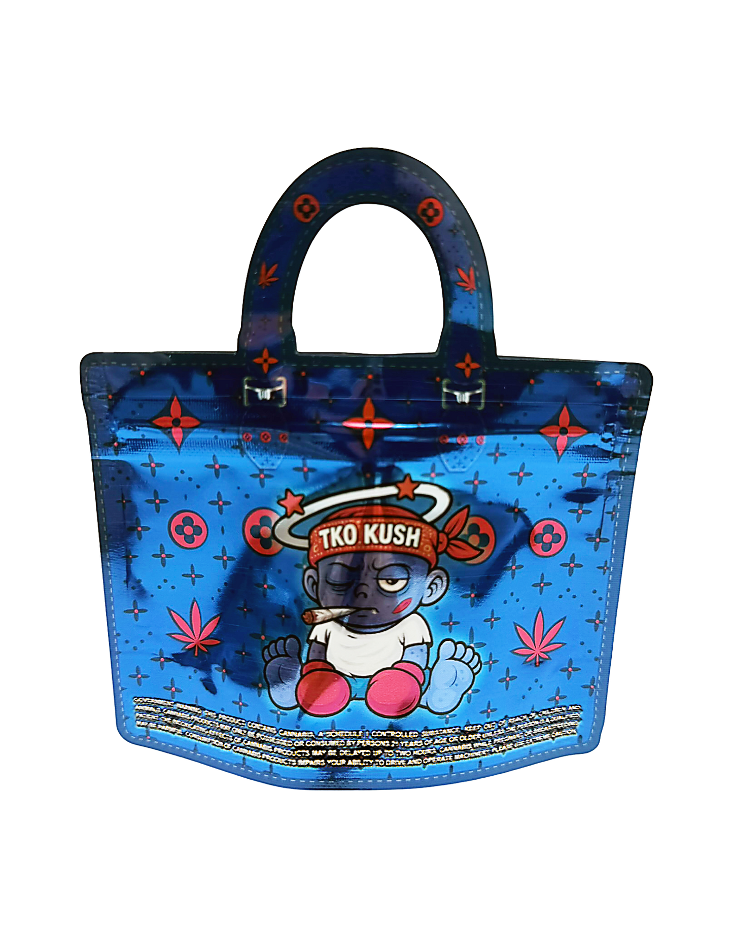 50 Count 4.5" - 3.5" Handbag-Style Mylar Bags  TKO