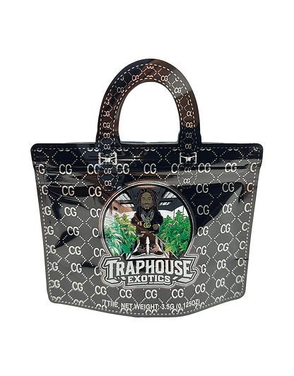 50 Count 4.5" - 3.5" Handbag-Style Mylar Bags  Traphouse