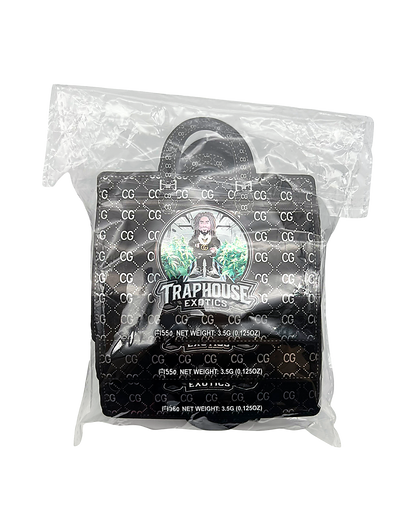 50 Count 4.5" - 3.5" Handbag-Style Mylar Bags  Traphouse