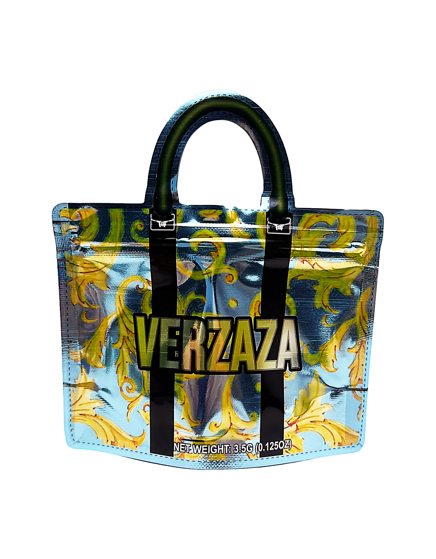 50 Count 4.5" - 3.5" Handbag-Style Mylar Bags  Verzaza Exotic