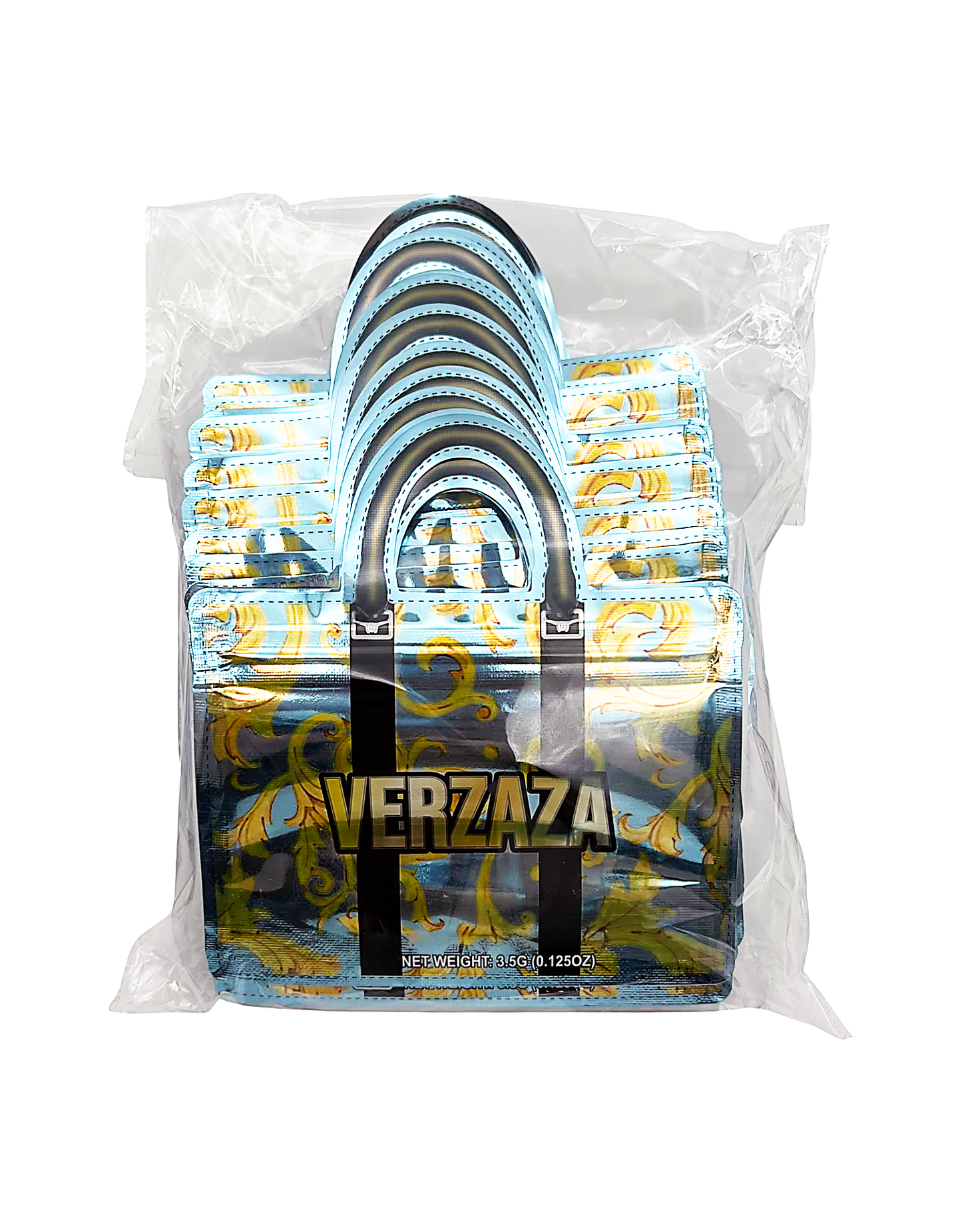 50 Count 4.5" - 3.5" Handbag-Style Mylar Bags  Verzaza Exotic
