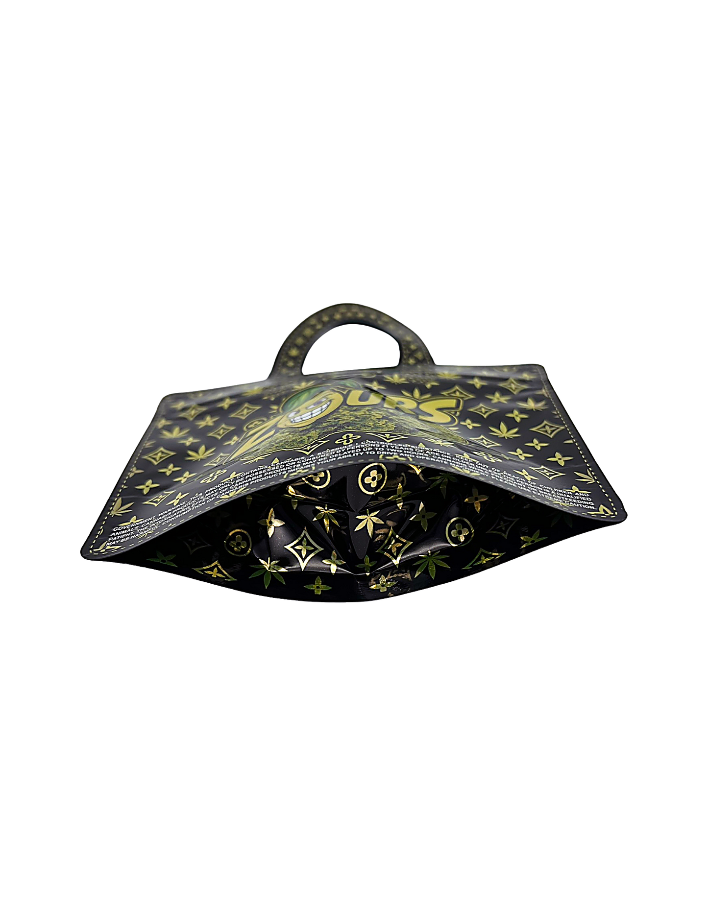 50 Count 4.5" - 3.5" Handbag-Style Mylar Bags  Zours