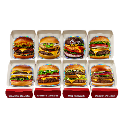 12 Pack - Hamburger-Themed Gift Box Set – Choose Your Style