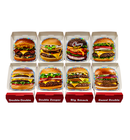 12 Pack - Hamburger-Themed Gift Box Set – Choose Your Style