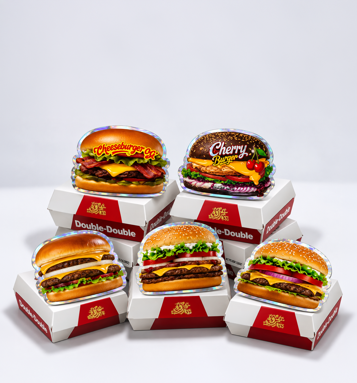 12 Pack - Hamburger-Themed Gift Box Set - ZaDonald'z Burger
