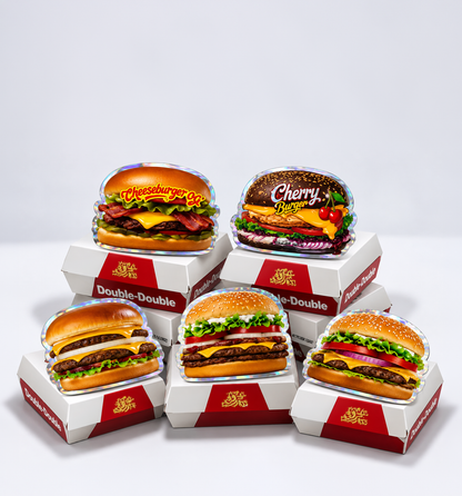 12 Pack - Hamburger-Themed Gift Box Set - ZaDonald'z Burger